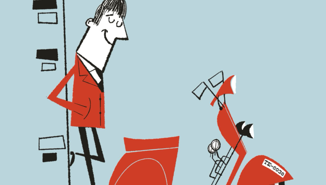 Tarjetas de Navidad con ilustraciones de Papá Noel, incluyendo una tarjeta grande roja con el texto "Merry Christmas" y otras más pequeñas con diferentes diseños y mensajes.